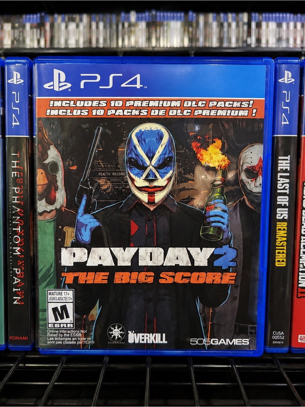 Payday 2 The Big Score PS4 Complete CIB Like New Disc & Manual
